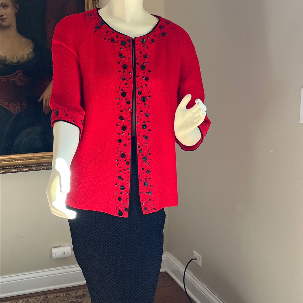Elegant ST JOHN ready for Valentine